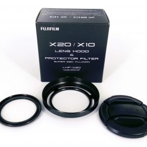 Fuji LHF-X20 Lens Hood + Protect filter